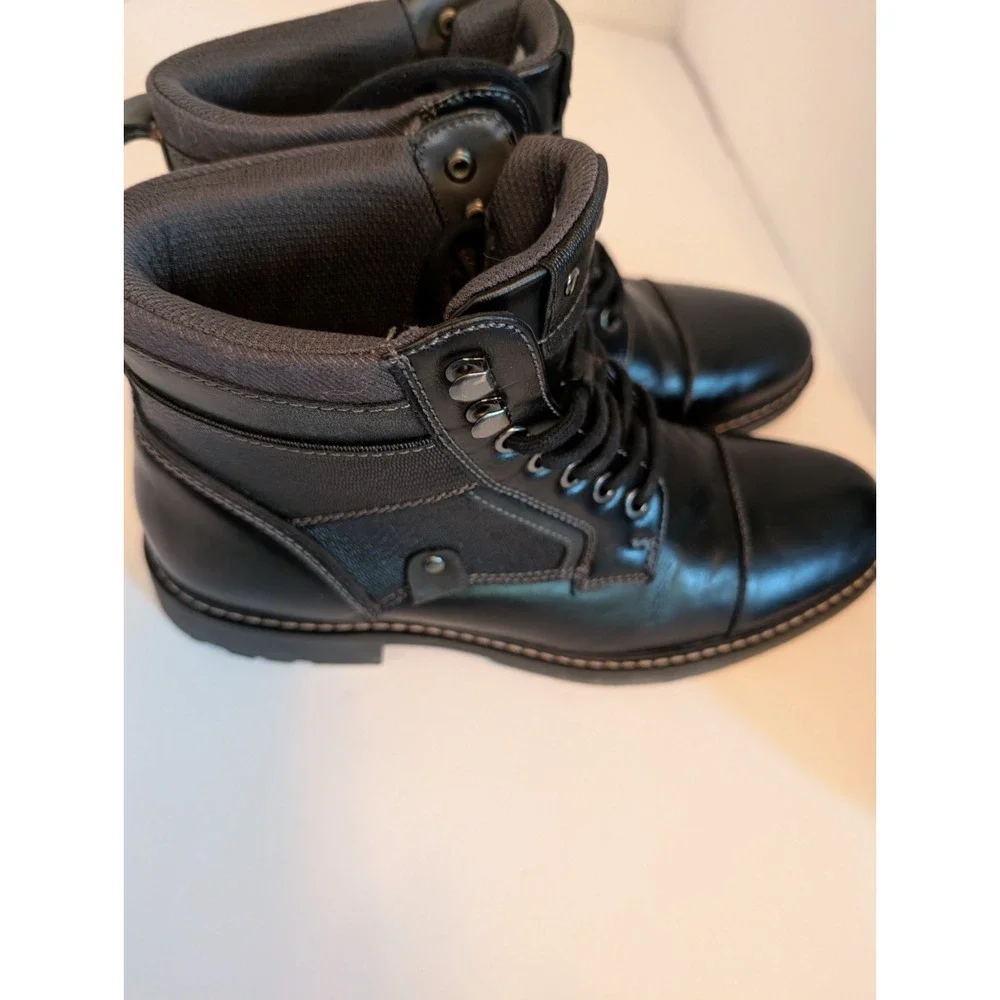 Men's Sonoma Black Boots Size 8 1/2 New Without Box